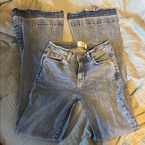 7 For All Mankind Classic Blue Jeans - Picture 1 of 7